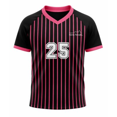 Uniforme fútbol rosa