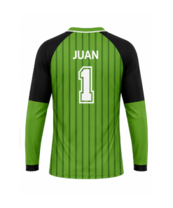 Alternative view of Playera portero verde